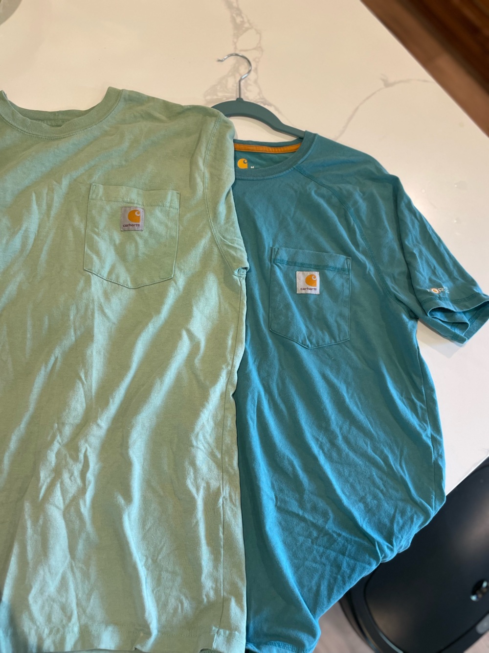 Carhartt Men’s Medium Work Blue T-Shirt Bundle Cotton Relaxed Fit Loose Fit